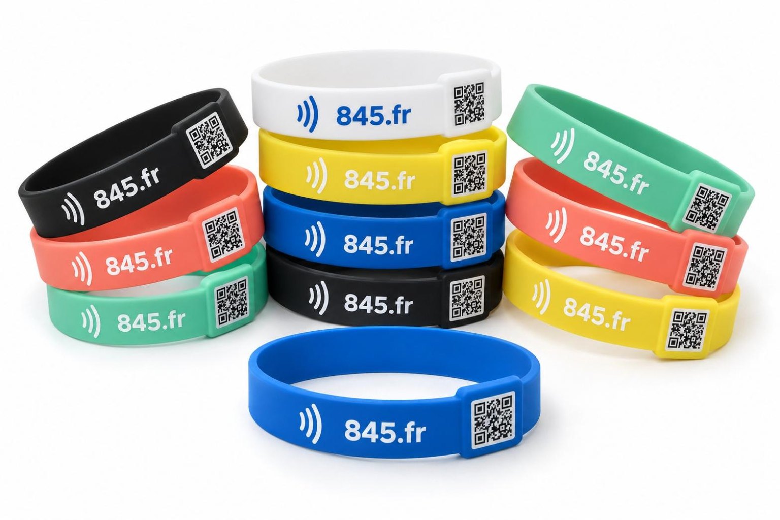 Bracelets NFC événement (lot de 10)