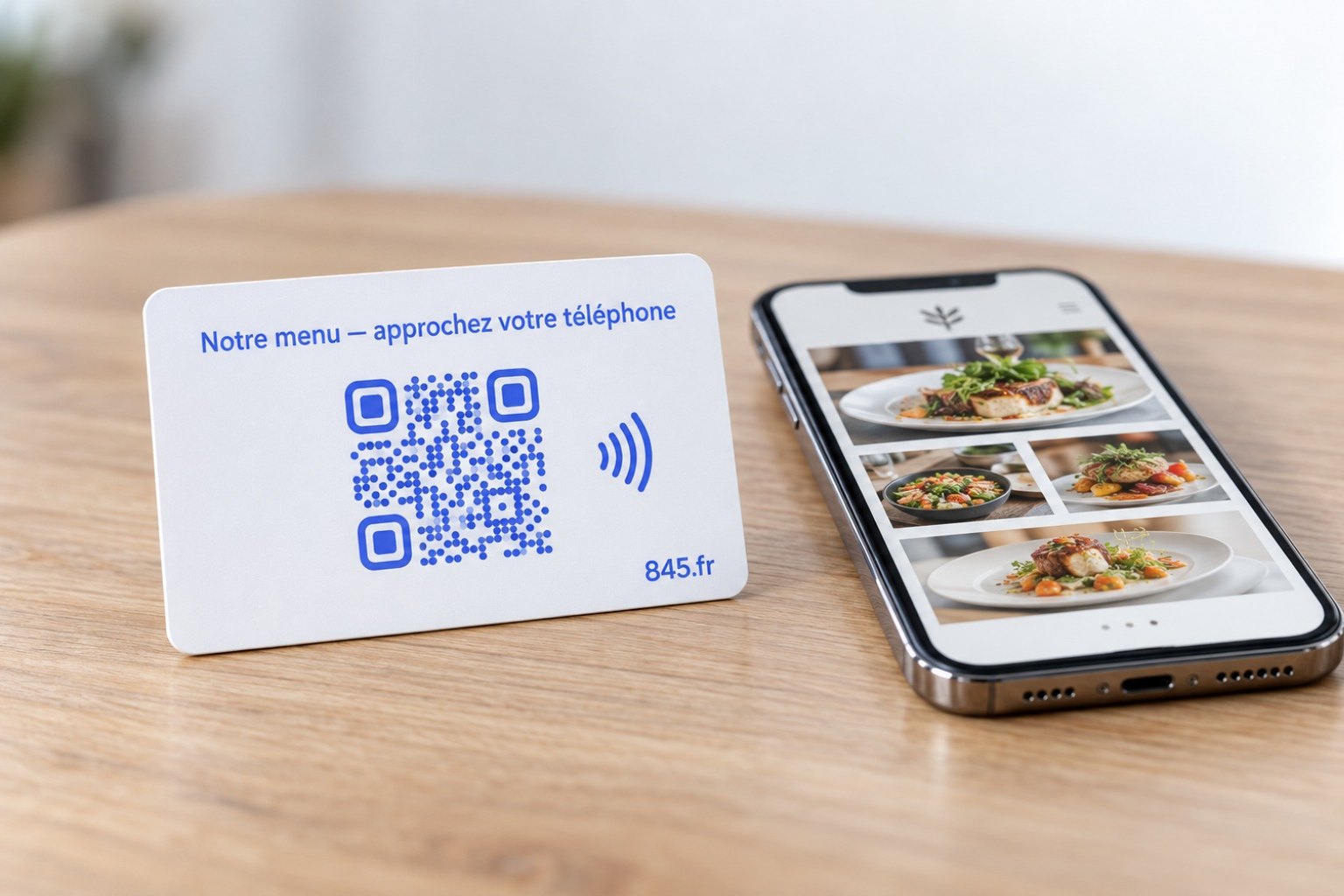 Carte NFC lien au choix