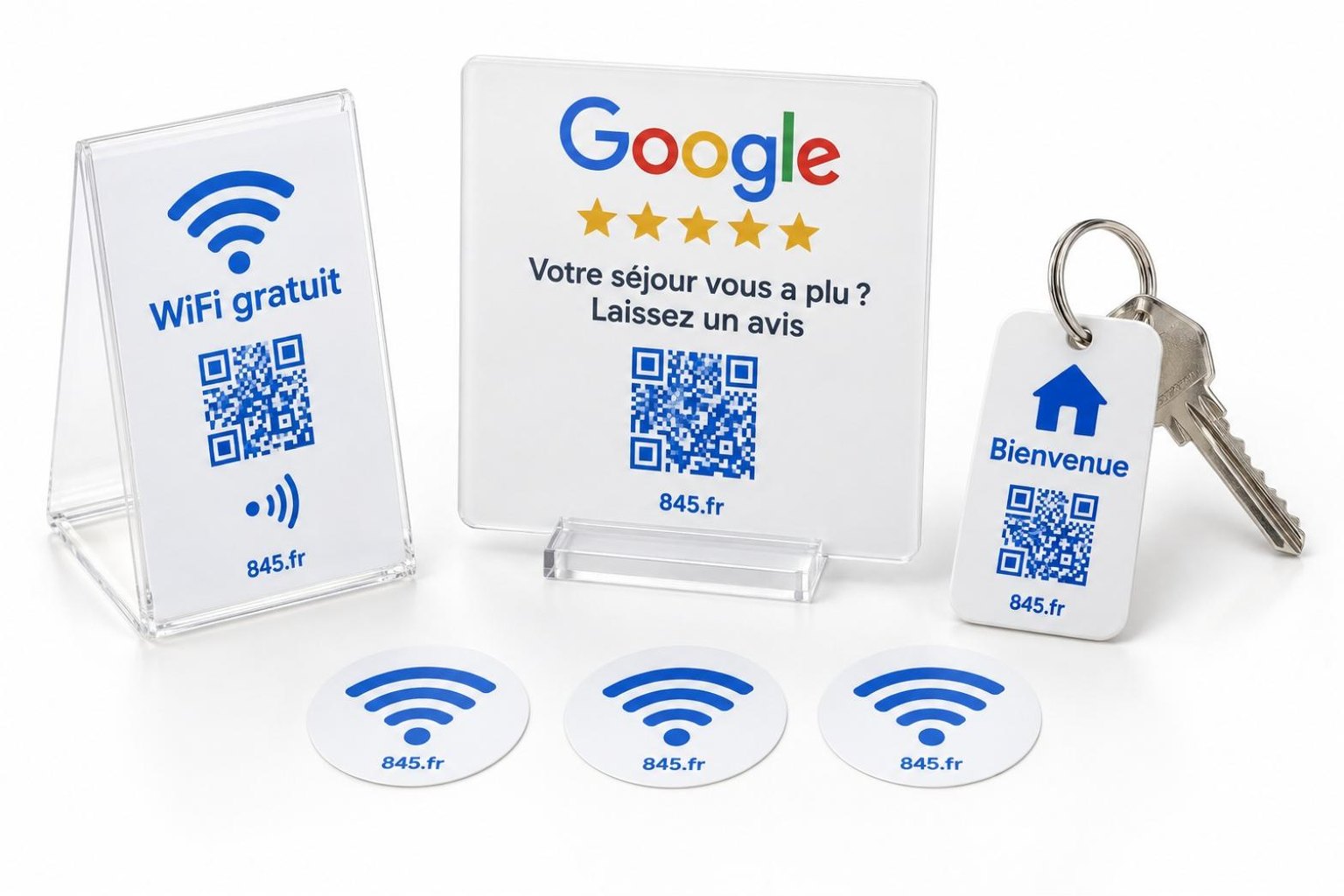 Pack accueil location : WiFi + livret + avis